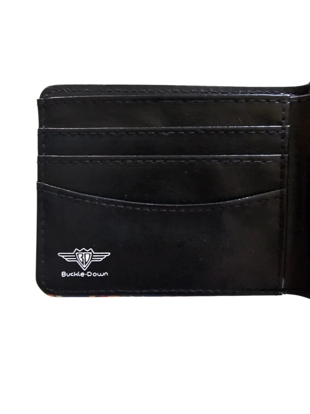 Buckle-Down Ren & Stimpy Cartoon Wallet - Navy Blue & Red